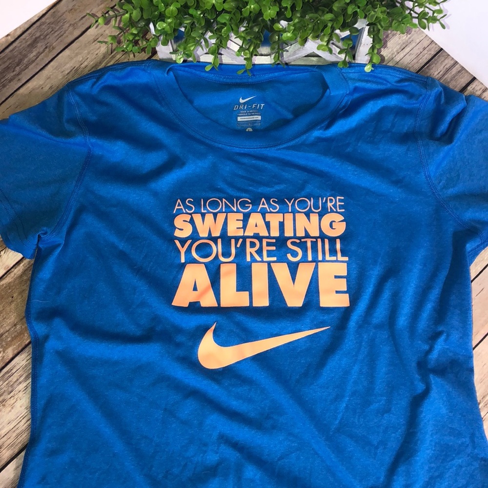 NIKE DRI - FIT TEE size L